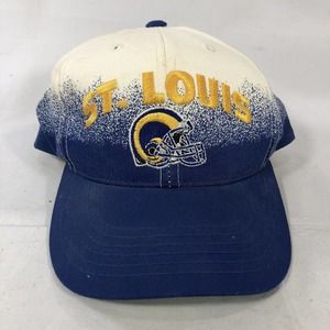 VTG St Louis Rams ANNCO Graffiti Spray Youth Snapback Cap Hat Adjustable OSF 90s